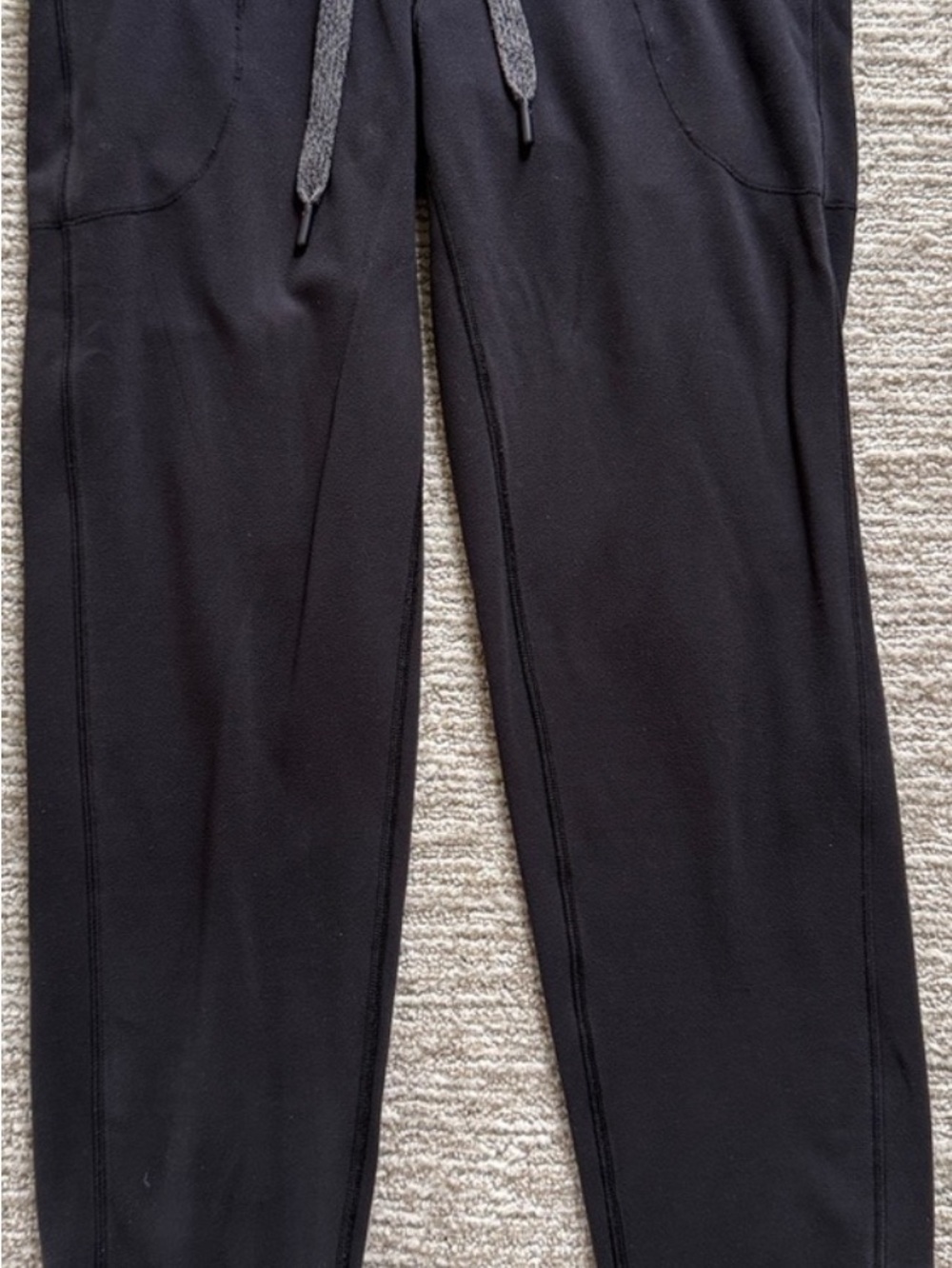 lululemon athletica Black Drawstring Joggers